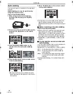 Preview for 50 page of Panasonic Palmcorder PV-GS300 Operating Instructions Manual