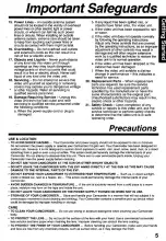 Preview for 5 page of Panasonic Plamcorder PalmSight PV-L671 Operating Instructions Manual