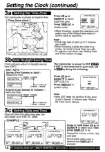 Preview for 14 page of Panasonic Plamcorder PalmSight PV-L671 Operating Instructions Manual