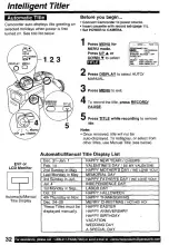 Preview for 32 page of Panasonic Plamcorder PalmSight PV-L671 Operating Instructions Manual