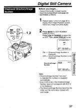 Preview for 37 page of Panasonic Plamcorder PalmSight PV-L671 Operating Instructions Manual