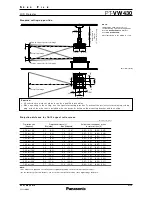 Preview for 5 page of Panasonic PT-VW430U Specification