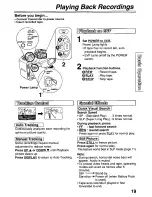 Preview for 20 page of Panasonic PV-D301 Operating Manual