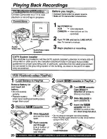 Preview for 21 page of Panasonic PV-D301 Operating Manual