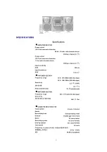 Preview for 2 page of Panasonic SA-AK100P User Manual