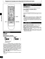 Preview for 18 page of Panasonic SC-DT300 Operating Instructions Manual