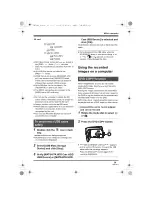 Preview for 81 page of Panasonic SDR-H20GN Operating Instructions Manual