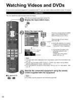 Preview for 24 page of Panasonic TCP50U2 - 50" PLASMA TV Quick Setup Manual