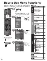 Preview for 22 page of Panasonic TH-42PX80U Quick Start Manual