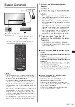 Preview for 21 page of Panasonic TH-55AF1U Operating Instructions Manual