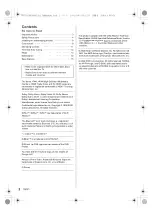 Preview for 2 page of Panasonic TH-55MZ1500Z Operating Instructions Manual