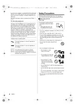 Preview for 4 page of Panasonic TH-55MZ1500Z Operating Instructions Manual