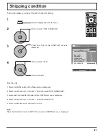 Preview for 41 page of Panasonic TH37PR10U - 37" PLASMA TELEVISION Operating Instructions Manual