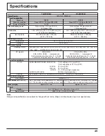 Preview for 45 page of Panasonic TH37PR10U - 37" PLASMA TELEVISION Operating Instructions Manual