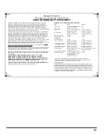 Preview for 47 page of Panasonic TH37PR10U - 37" PLASMA TELEVISION Operating Instructions Manual