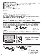 Preview for 10 page of Panasonic Viera TC-L47WT50 Quick Setup Manual