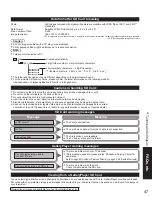 Preview for 47 page of Panasonic VIERA TH-42PZ85U Quick Start Manual