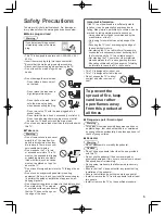 Preview for 3 page of Panasonic Viera TH-L42E6A Operating Instructions Manual