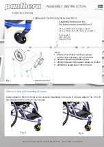 Preview for 3 page of panthera MICRO 3 Assembly Instruction