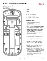 Preview for 1 page of Paradox ENVY NVX80 Installation Quick Manual