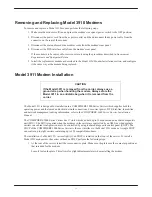 Preview for 13 page of Paradyne COMSPHERE 3910 Installation Instructions Manual