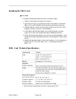 Preview for 3 page of Paradyne Hotwire 8303 Installation Instructions Manual