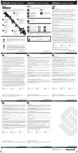 Preview for 2 page of PARALUX PX2 Operating Instructions And Important Notes