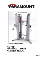 Paramount Fitness FS-100 Assembly Manual preview