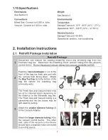 Preview for 7 page of Parker Porter Silhouette Disposable Breathing Circuit, Second... Instructions For Use And Installation