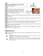 Preview for 13 page of Parker Porter Silhouette Disposable Breathing Circuit, Second... Instructions For Use And Installation