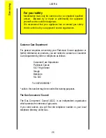 Preview for 26 page of Parkinson Cowan Libra Operating And Installation Instructions