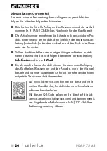 Preview for 27 page of Parkside 339152 1910 Instructions Manual