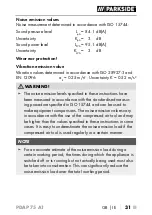 Preview for 34 page of Parkside 339152 1910 Instructions Manual