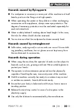 Preview for 36 page of Parkside 339152 1910 Instructions Manual