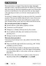 Preview for 51 page of Parkside 339152 1910 Instructions Manual