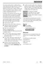 Preview for 81 page of Parkside 499896 2204 Original Instructions Manual