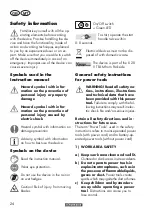 Preview for 24 page of Parkside PAAS 20-Li A1 Translation Of The Original Instructions