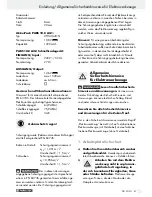 Preview for 47 page of Parkside PABS 10.8 A2 Operation And Safety Notes