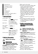 Preview for 7 page of Parkside PAL 2200 A2 Operating And Safety Information