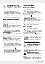 Preview for 38 page of Parkside PAS 10 A3 Installation, Operating And Safety Information