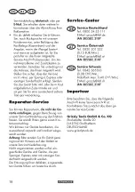 Preview for 18 page of Parkside PASA 20-Li A1 Translation Of The Original Instructions