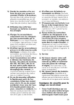 Preview for 39 page of Parkside PASA 20-Li A1 Translation Of The Original Instructions