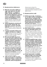 Preview for 70 page of Parkside PASA 20-Li A1 Translation Of The Original Instructions