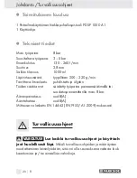 Preview for 19 page of Parkside PDSP 1000 A1 SANDBLASTER GUN Manual