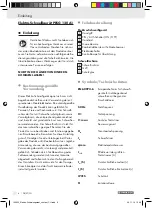 Preview for 6 page of Parkside PESG 120 A1 Assembly, Operating And Safety Instructions