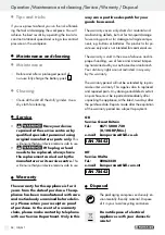 Preview for 58 page of Parkside PFBS 9.6 A1 Translation Of Original Operation Manual