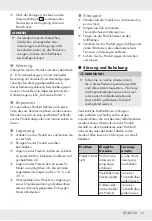 Preview for 14 page of Parkside PFMR 1600 A1 Operation And Safety Notes