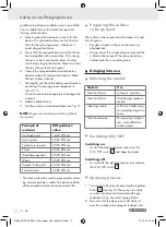 Preview for 10 page of Parkside PFSP 100 - MANUEL 4 Operation And Safety Notes