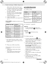 Preview for 36 page of Parkside PFSP 100 - MANUEL 4 Operation And Safety Notes