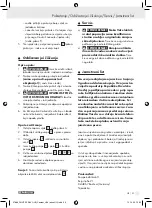 Preview for 53 page of Parkside PFSP 100 - MANUEL 4 Operation And Safety Notes